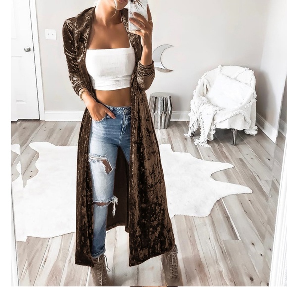 💜LAST ONE💜Velvet Crush Duster - Picture 3 of 5